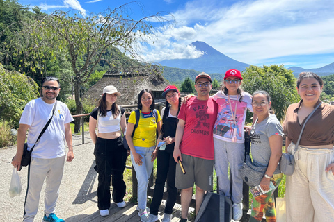 Mt. Fuji & Hakone Private Tour T/F Tokyo, Yokohama up to 12 From Yokohama to Tokyo up to 10