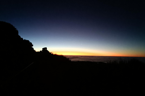 Od 0 do 1818 metrów do Pico do Arieiro Sunrise