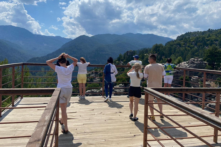 Antalya:Jeep Safari Tazı Canyon, Selge theater Adam Kayaları