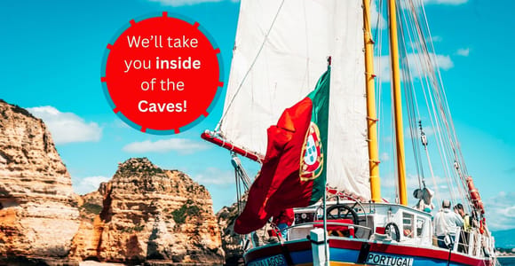 Lagos: Ponta Piedade Sail & Caves Cruise w/Portuguese Tapas