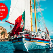 Lagos: Ponta Piedade Sail & Caves Cruise w/Portuguese Tapas