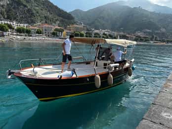Tour privato in barca Amalfi coast