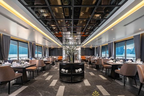 From Hanoi: Ha Long Bay Private Charter VIP Cruise| Luxury Sharing Transfer + Premium Day Cruise (Non-Charter)