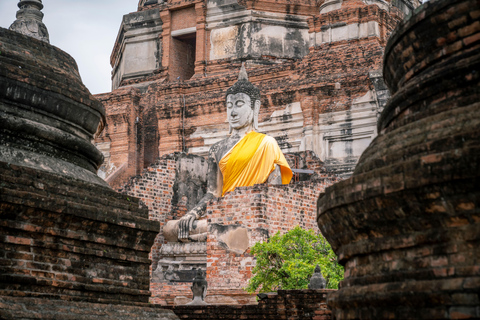 De Banguecoque a Ayutthaya: Aventura em pequenos grupos com almoço