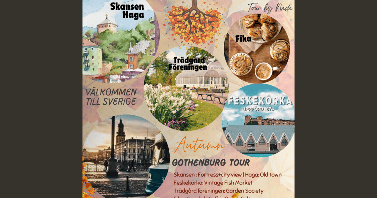 Privé Göteborg: wandeltour als een local! | GetYourGuide