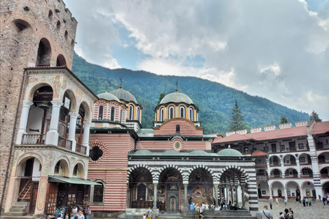 From Sofia: Rila Monastery and Villa Montevino Half-Day Trip City Center Drop off