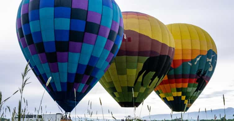 Teton Village: Grand Tetons Sunrise Hot Air Balloon Tour | GetYourGuide