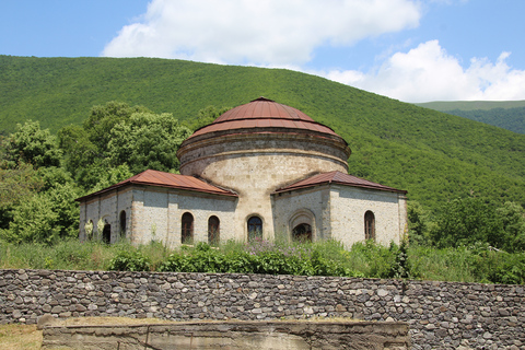 Sheki Khans zomerpaleis in Azerbeidzjan 1 dagSheki Khans zomerpaleis in Azerbeidzjan