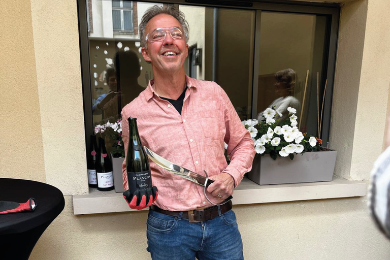 Introduction to Champagne Sabrage - Epernay