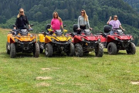 Brașov: Poiana Brașov ATV Adventure with Hotel Pickup