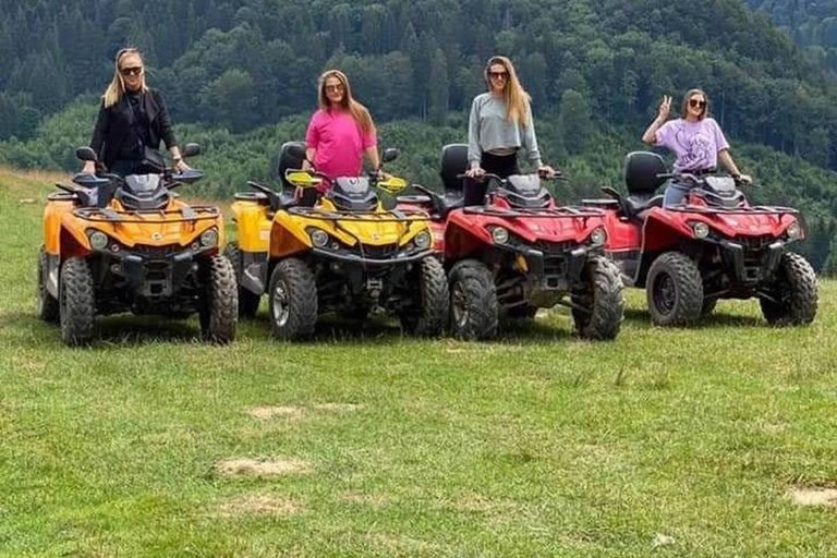 Brașov: Poiana Brașov ATV Adventure with Hotel Pickup