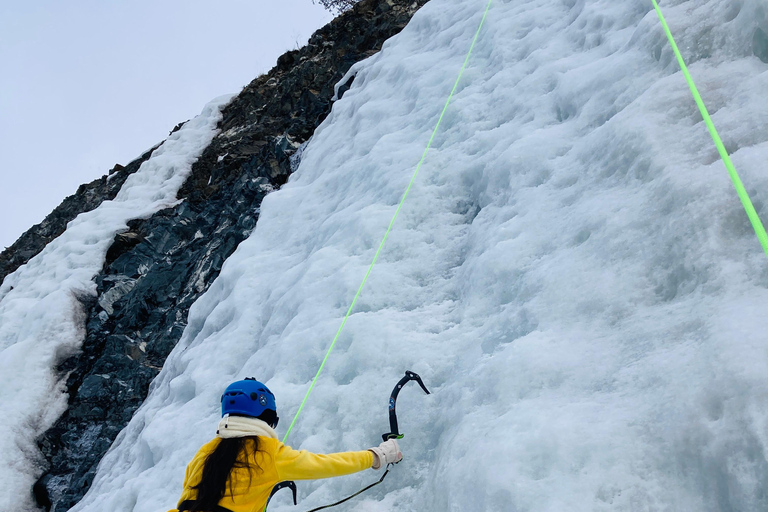 Winter Ice Climbing Experience from Seward
