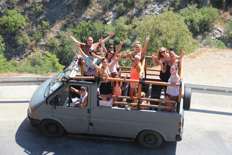 Alanya: Excursión 2 en 1 a la Cueva Dim, el Río Dim y Safari en Jeep