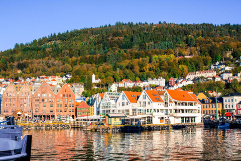 Bergen: Passeggiata express con un locale in 60 minuti