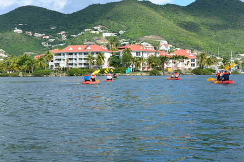 St. Maarten: Exploração da lagoa em caiaque