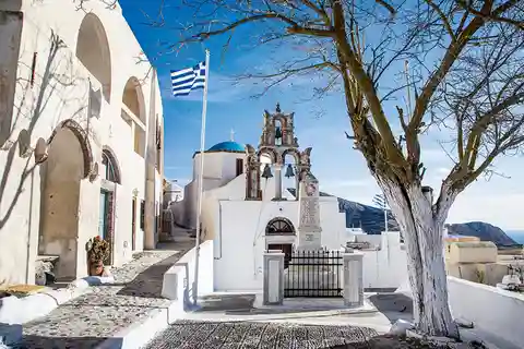 Santorin pittoresque, tradition et culture_Tour en espagnol