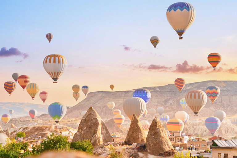 2-Day Cappadocia & Sunrise Balloon Tour from Antalya