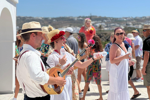 Santorini: Plate-Smashing Show & Fira Walking Tour