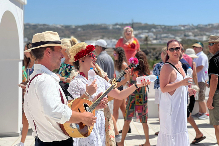 Santorini: Plate-Smashing Show & Fira Walking Tour