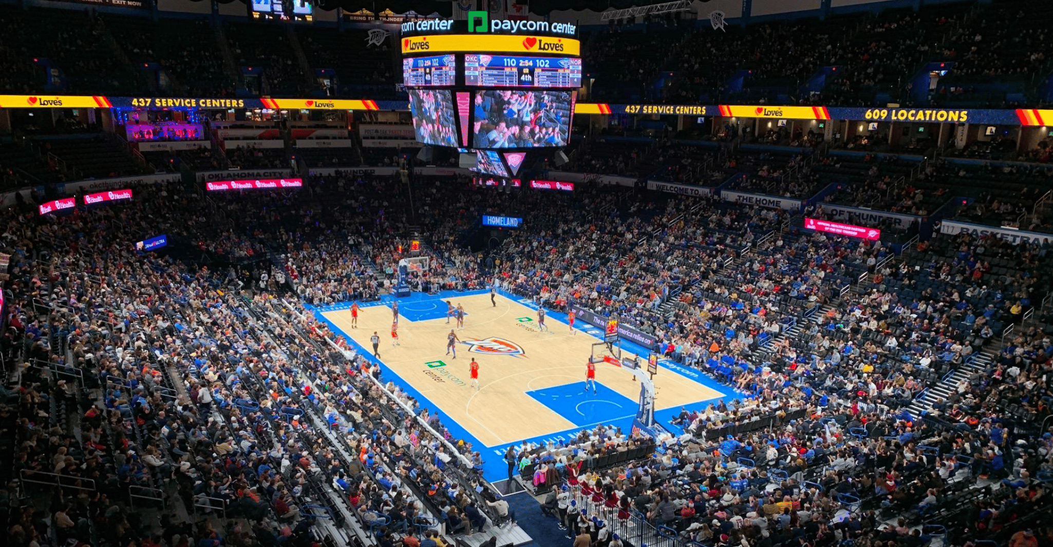 Oklahoma City, Oklahoma City Thunder Basketball Jeu Ticket - Hizvo