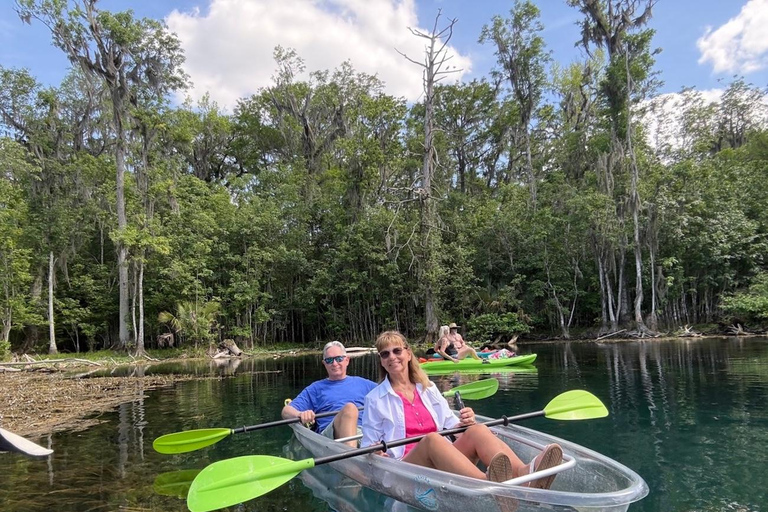 Rainbow Springs: Clear Kayak Rental Tandem Clear Kayak