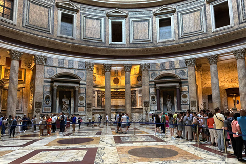 Rome: Pantheon Small Group Tour with Skip-The-Line Entry Private Pantheon Guided Tour in French