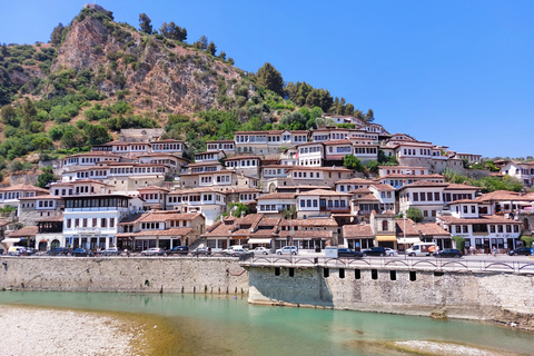 From Tirana: Sinec Waterfall Berat UNESCO Belsh Day Trip