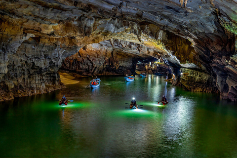 Phong Nha Cave & Paradise Cave: Guided Tour Boat & Explore Group Tour with Drop-Off in Hue
