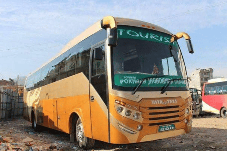 Ônibus turístico Vip de Katmandu para Pokhara Luxuoso