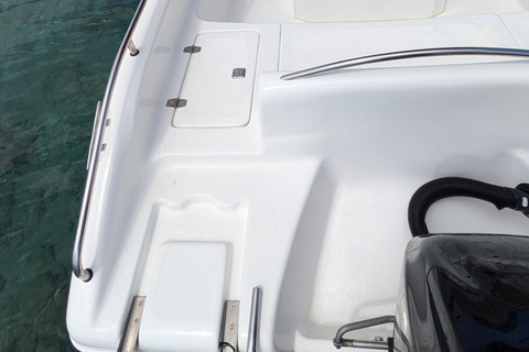 Rhodes: No licence Boat Rental Rhodes: 3hour Boat Rental with Optional Driver