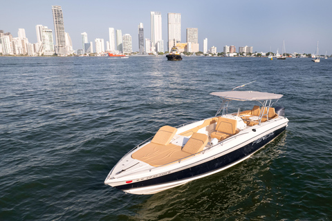 Cartagena: Private Full-Day Luxury-Boat Rosario Islands Tour