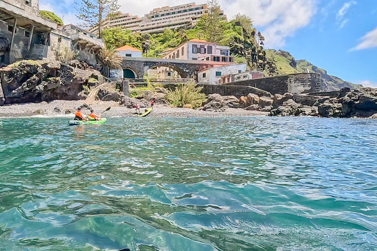 Kajak- en snorkeltour naar het natuurreservaat Garajau