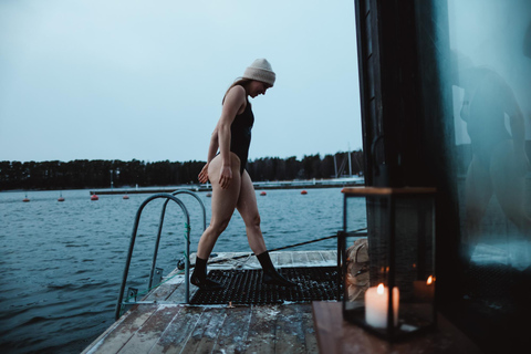 Helsinki: Winter Mixed Ferry Sauna Experience