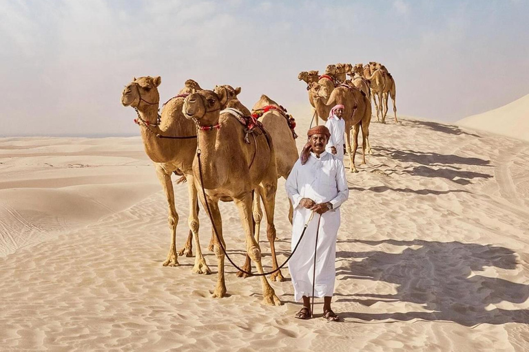 Safari privado por el desierto, paseo en camello y conducción en dunas