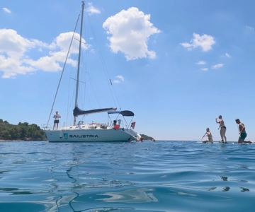 Pula: Half Day Sailing Experience with Drinks, GoPro, SUP