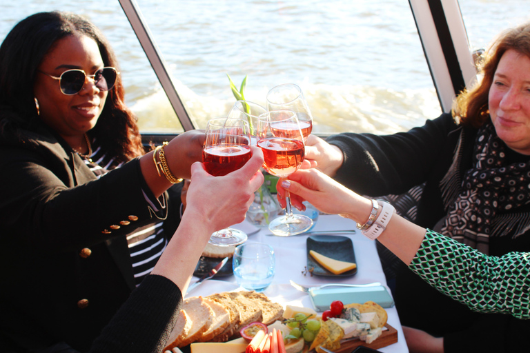 Ámsterdam: crucero nocturno con vino y queso