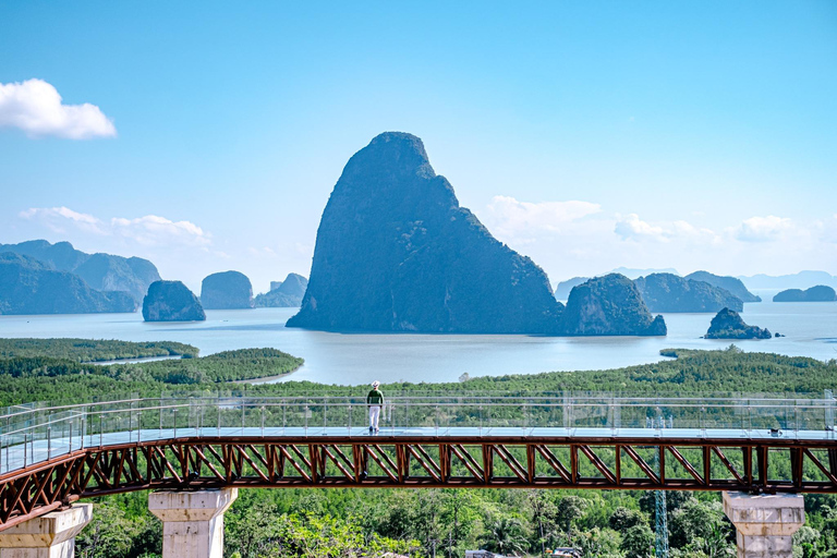 Phang Nga Bay Skywalk w Samet Nangshe z prywatnym transferem