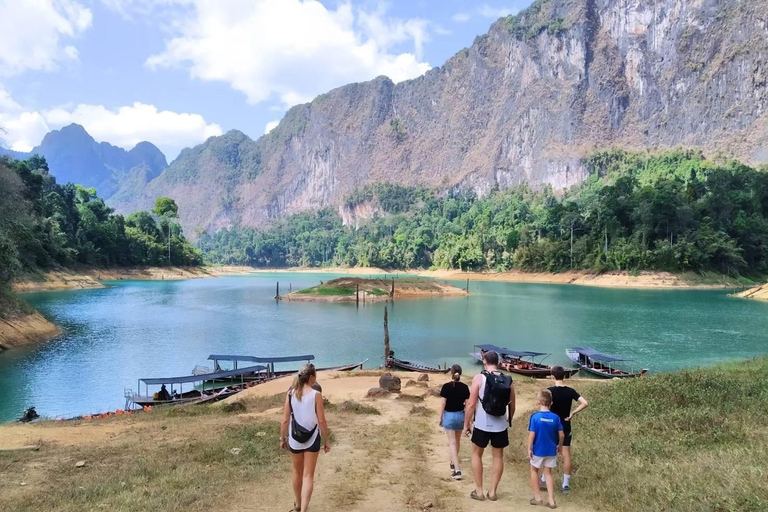 Phuket: Viagem particular de 1 dia ao lago Cheow Larn - Tudo incluídoDe Phuket: Exploração de dia inteiro do lago Cheow Larn, Khao Sok