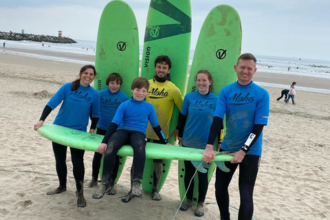 Scheveningen Beach: experiência de surf de 1,5 horas para famílias