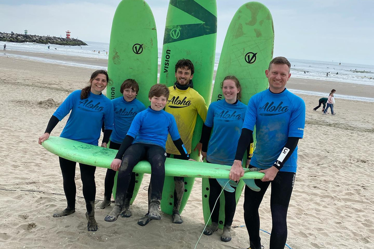 Scheveningen Beach: experiência de surf de 1,5 horas para famílias