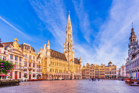 Bruselas en 1 Día: Tour a pie con guía digital15,00 - ticket de entrada dúo