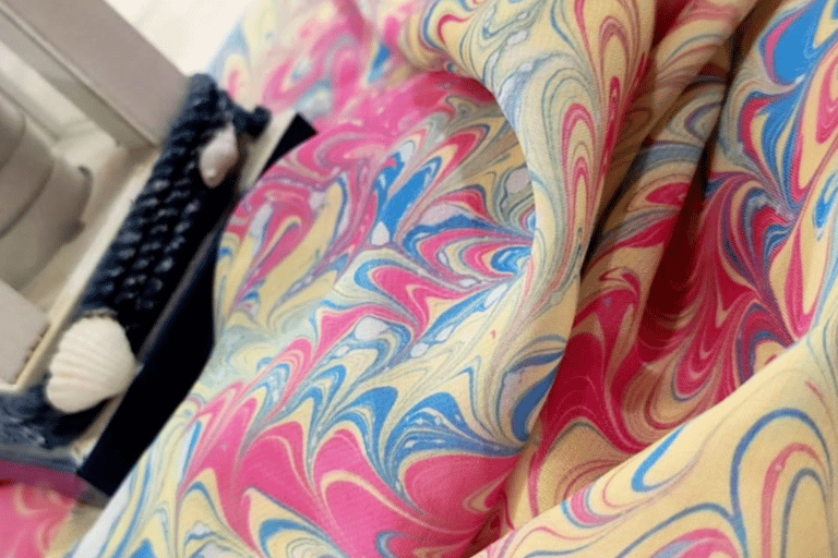 Baku Marbling Experience: Make Your Own Art Let's create art on a ceramic plate!