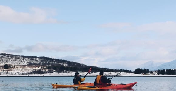 Tromsø: 2-Hour Fjord Kayak Tour in a Group of Up to 6