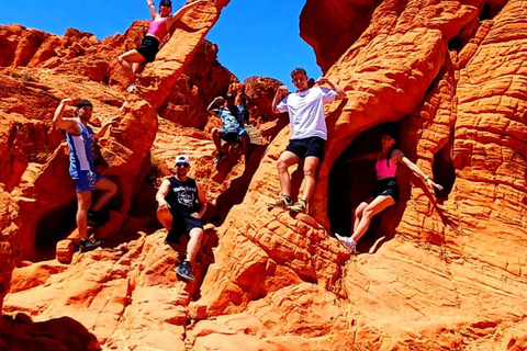 Desde Las Vegas Valle del Fuego Visita guiada de un día completo con almuerzoDesde Las Vegas: Valle del Fuego Visita guiada de un día completo con almuerzo