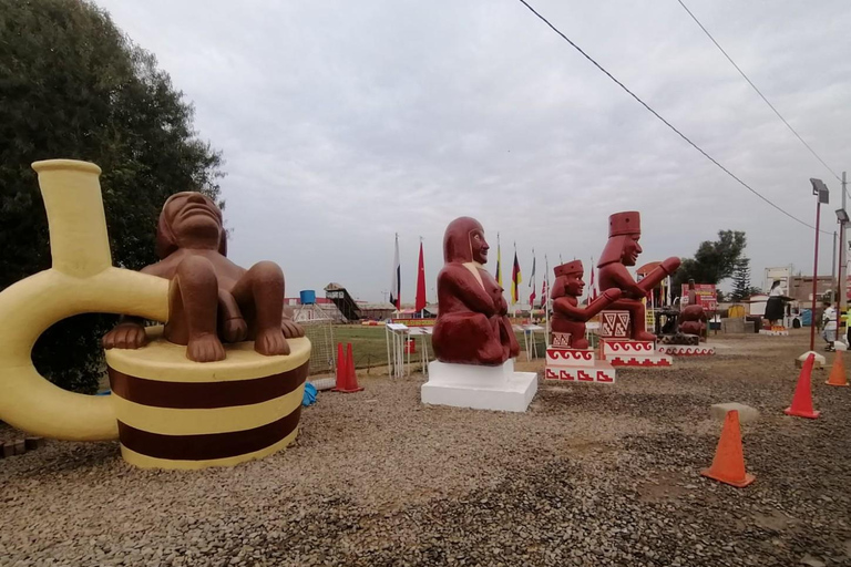 Trujillo:Hele dag naar de Moche, Chan Chan + Huanchaco Huacas