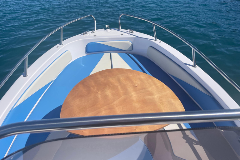 Polignano a Mare Caves and Grottos Tour by Boat with Spritz Polignano a Mare: Caves and Grottos Boat Tour with Spritz