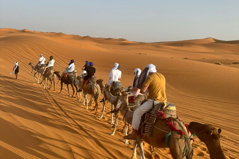 4 days Sahara desert tour from marrakech to merzouga dunes 4 Daus Sahara Tour With Luxury Desert Camp