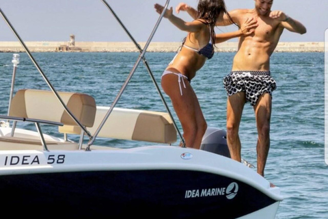 Amalfi: boat rental no license