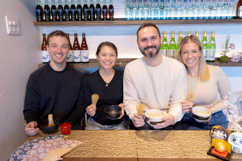 Tokyo: Matcha Making Experience with Sweets in Asakusa