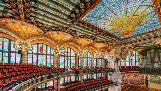 Barcelona: Palau de la Música Guided Tour